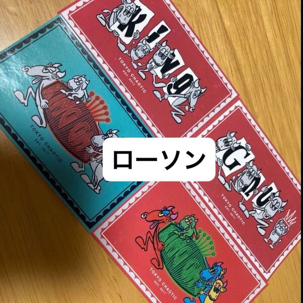 ローソン King Gnu ステッカー 全4種類