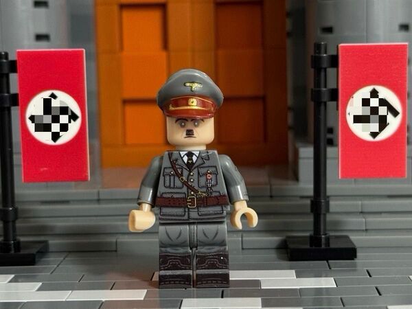 ドイツ軍総統 アドルフ・ヒトラー LEGO互換 ミニフィグ レゴ互換 ミリタリー 戦車 ww2 独裁者