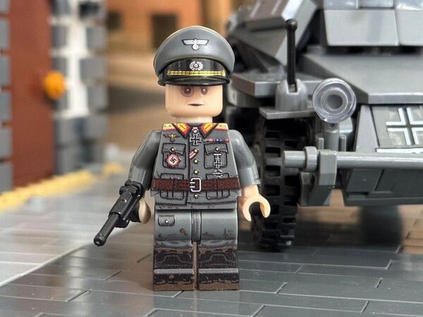 ドイツ陸軍元帥 ヴァルター・モーデル LEGO互換 ミニフィグ ww2 ミリタリー レゴ 戦車 指揮官 軍隊