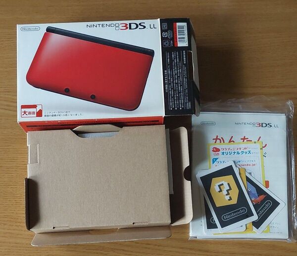 箱のみ ニンテンドー3DS LL レッド×ブラック