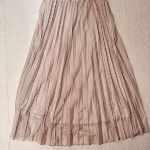 パステルカラー ピンク フリフリ ロングスカート スカート プリーツスカート ウエストゴム