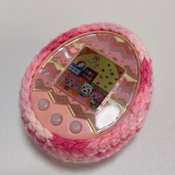 たまごっちみーつ たまごっちみくす カバー ハンドメイド ピンク