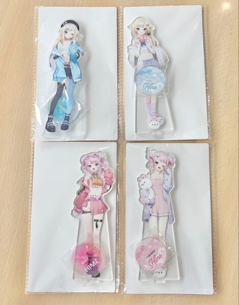 GiGO限定 ヒメヒナ HIMEHINA ビッグアクリルスタンド アクスタ 田中ヒメ 鈴木ヒナ