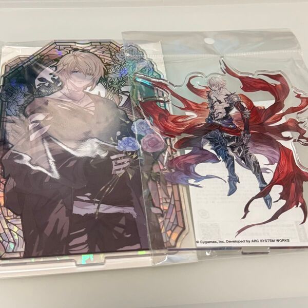 グランブルーファンタジー グラブル ルシファー アクリルスタンド ステンドグラスアクリルスタンド アクスタ