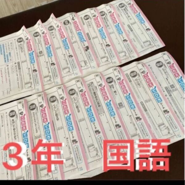 国語 カラーテスト 3年 教育出版 東京書籍 ぶんけい 複写解答 約26枚
