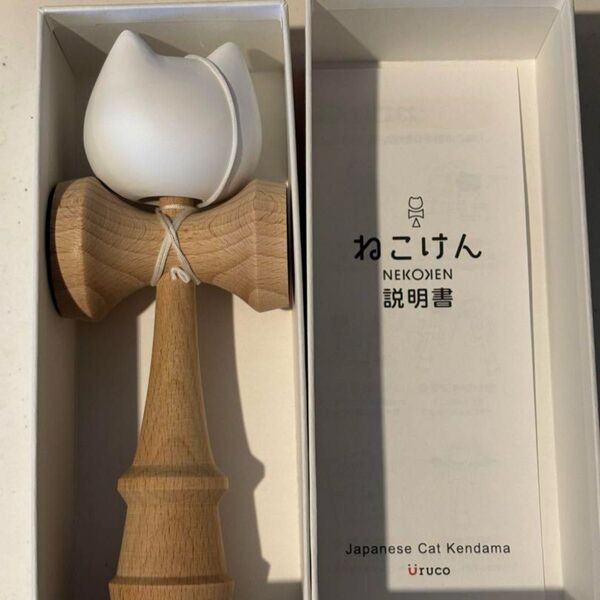 urucо ねこけん Japanese Cat Kendama けん玉 猫グッズ 猫型 ケンダマ けんだま