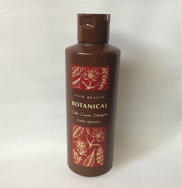 ヘアボーテ ボタニカルカラークリームシャンプー ダークブラウン 200ml
