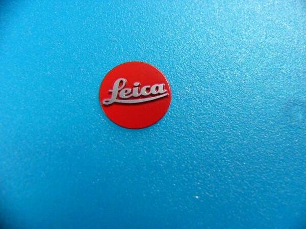 新品未使用 Leica ライカ ロゴマーク 赤 レッド M6-M7-M8-M9-M10-M11-Q2-Q3 用