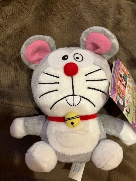 【美品】ドラえもんキュートサイズ干支ドラぬいぐるみ 鼠、牛、辰、羊の4個セット
