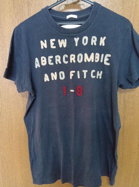 Abercrombie & Fitch Tシャツ ネイビー