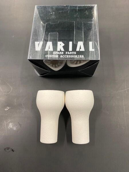 DRT バリアル スリムノブ ホワイト VARIAL KNOB SLIM WHITE