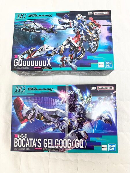 新品未開封 ガンプラ HG1/144 ジークアクス&ゲルググ ボカタ機(GQ)