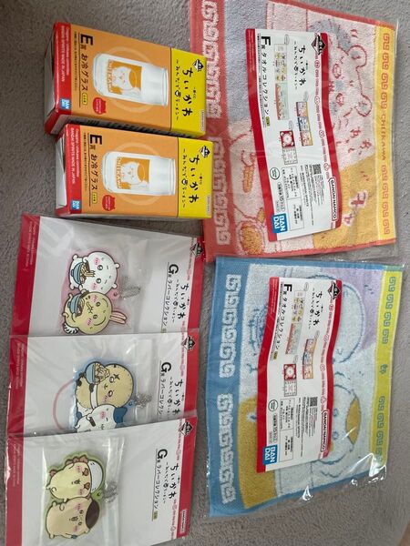 一番くじ ちいかわ みんなでラーメン F賞 E賞 G賞