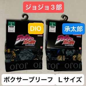 ジョジョの奇妙な冒険 ボクサーブリーフパンツ 空条承太郎 DIO (ディオ) Lサイズ 2枚セット