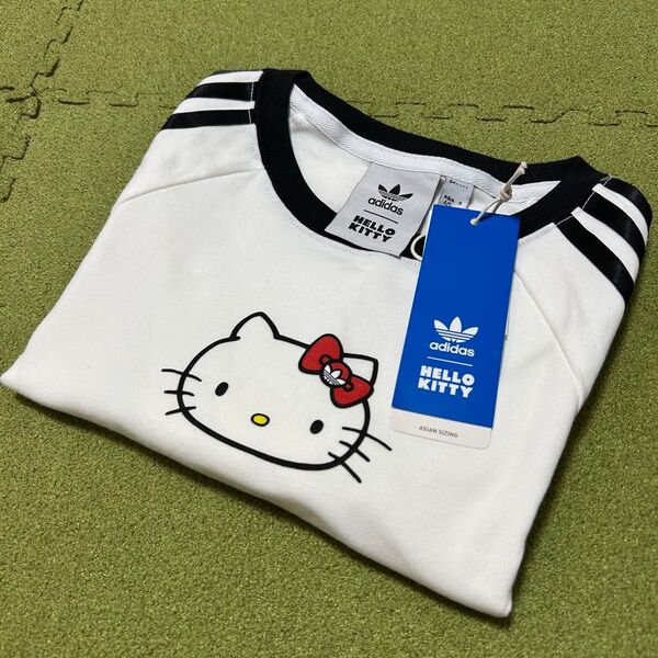 新品未使用 アディダス オリジナルス adidas キティ コラボ Tシャツ M