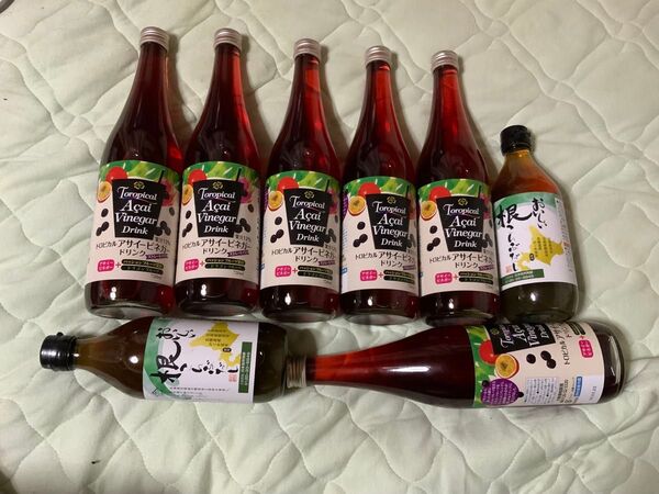 NHCトロピカルアサイ-ビネガードリンク6本とNHCおいしい根昆布だし二本