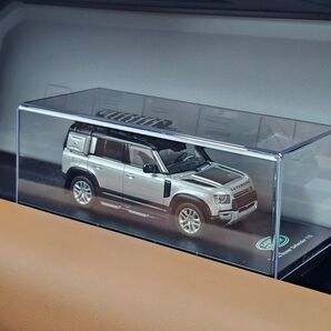 ランドローバー 新型ディフェンダー110 ミニカー シルバー 未使用