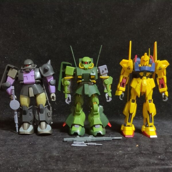 ガンダム ハイコンプリートモデル HCM ジャンク品3体セット! 百式 ハイザック 06Rザク