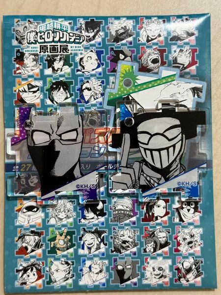 ヒロアカ原画展 アクリルパズルコレクション