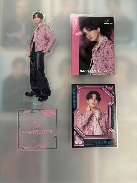 FANTASTICS 八木勇征アクリルスタンドとカードセット