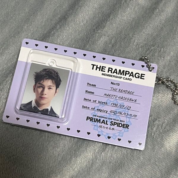 長谷川慎 ブリスターチャーム THE RAMPAGE ランペ