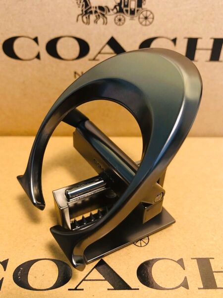 COACHコーチ新品正規品リバーシブルベルトの回転バックル