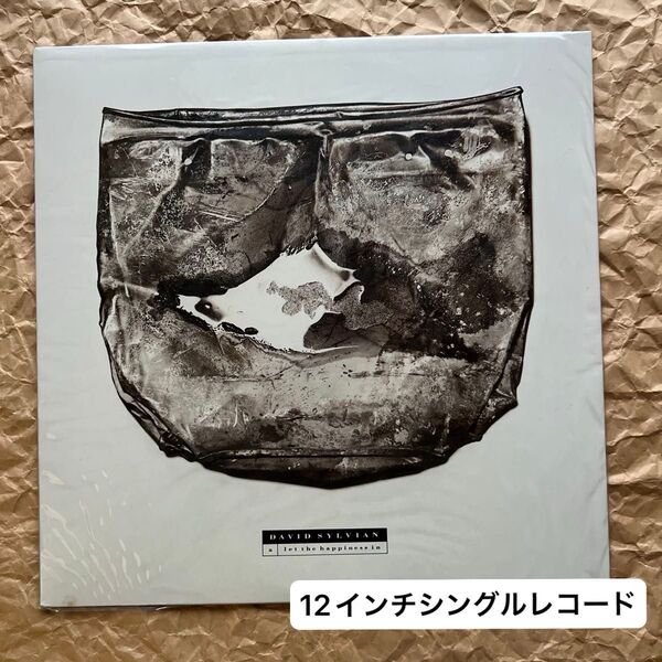 デヴィッド・シルヴィアン「Let The Happiness In」12インチシングルレコード