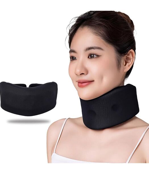 新品 未開封 首 コルセット サポーター ストレートネック 頸椎 通気性 軽量 洗える メッシュ クッション (L)