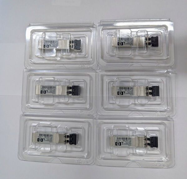 【新品未使用】HP 4G SW B-series FC SFP 6個セット
