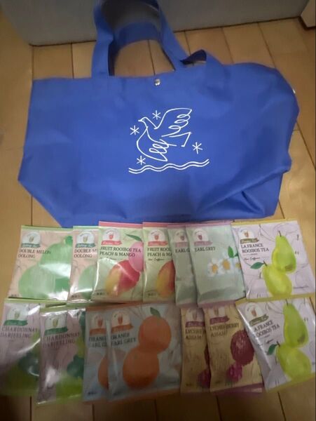 アフタヌーンティー 紅茶 アイスティーバッグ 7種×2 合計14個+トートバッグ Afternoon Tea TEAROO サマー
