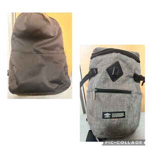 美品 アンブロ ボディバッグ & 美品 リュック