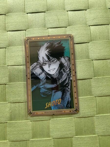 【クーポンで200円引】ヒロアカ原画展 箔押しクリアカードコレクション ヒロアカ展
