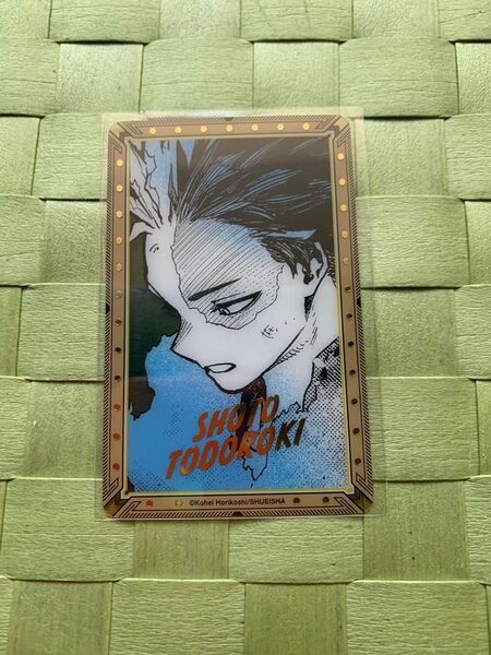 【クーポンで500円引】ヒロアカ原画展 箔押しクリアカードコレクション ヒロアカ展