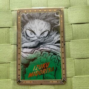 【クーポンで500円引】ヒロアカ原画展 箔押しクリアカードコレクション ヒロアカ展