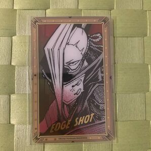 【クーポンで200円引】ヒロアカ原画展 箔押しクリアカードコレクション ヒロアカ展 エッジショット