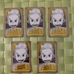 【クーポンで200円引】ヒロアカ原画展 箔押しクリアカードコレクション ヒロアカ展 通形ミリオ 5枚