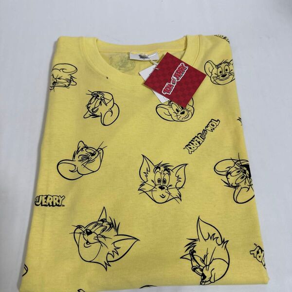 新品未使用 タグ付Tom&Jerry トムとジェリー Tシャツ 半袖 半袖Tシャツ