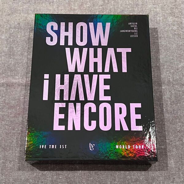 IVE ワルツ Blu-ray show what i have ENCORE