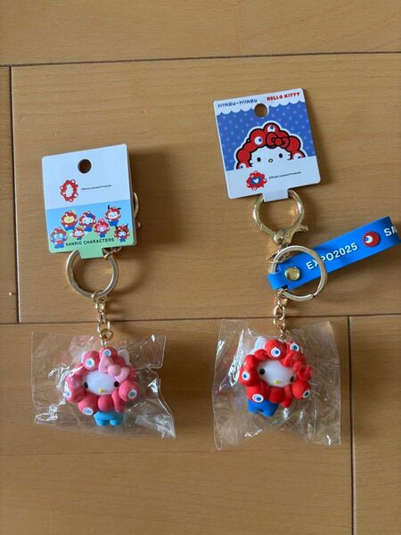新品・ミャクミャクコラボキティ2コセット