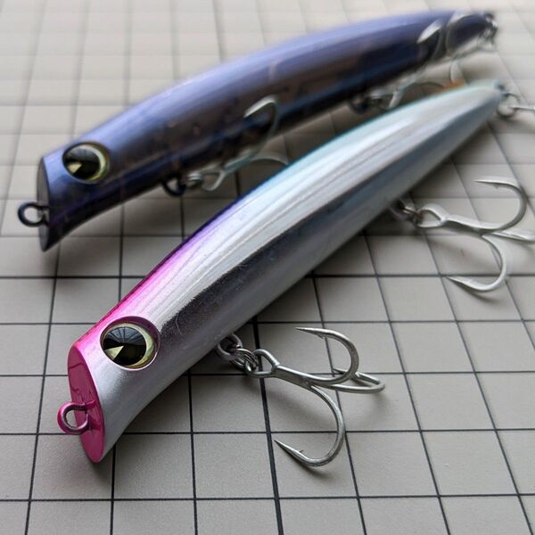 【美品】アイマ/コモモ110Sカウンター ★2個セット シーバス シンキングミノー