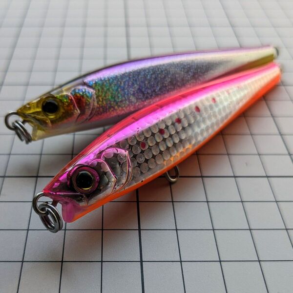 【美品】デュエル/ハードコア モンスターショット110S ★2個セット サーフ 磯 ヒラメ シーバス シンペン