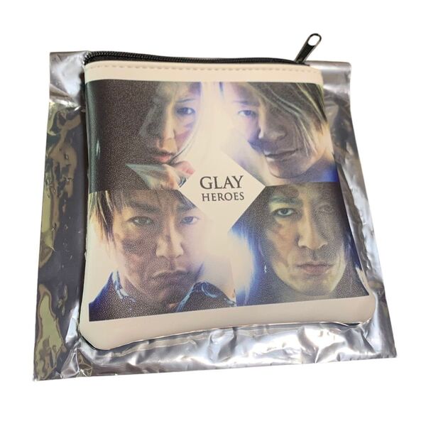 新品 GLAY HMV ポーチ HEROES
