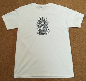 ガネーシャ ・象さん・イラスト・プリント Tシャツ・白・XL