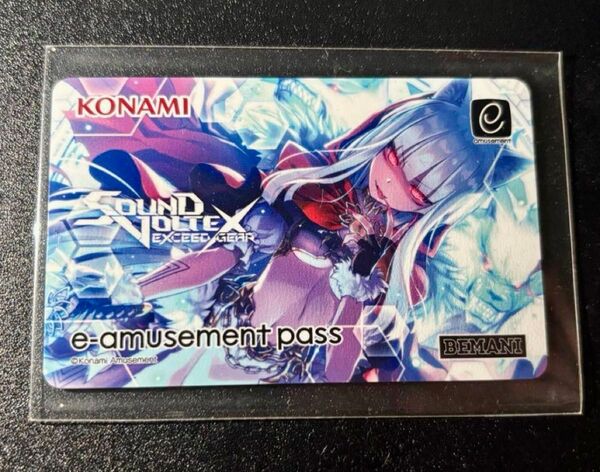 e-amusement pass SOUND VOLTEX 666 紅刃 サウンドボルテックス Aime バナパスポート 相互利用