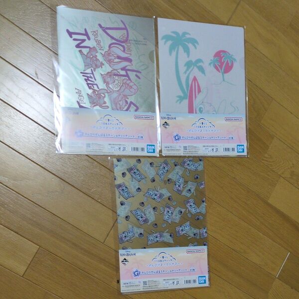 一番くじ 〈リロ&スティッチ〉 ~のんびりまったりサマー~ G賞 のんびりがんばるステーショナリーアソート 新品未開封