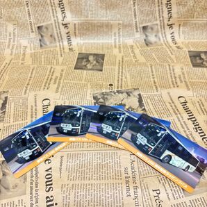 都営バス 100周年記念 ラッピングバス カード コレクション 4枚セット 都営交通 グッズ 鉄道