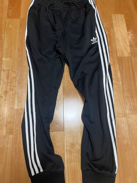 アディダス adidas ジャージ ブラック パンツ