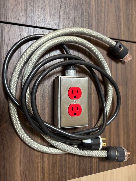 オーディオ電源タップ 電源ケーブル