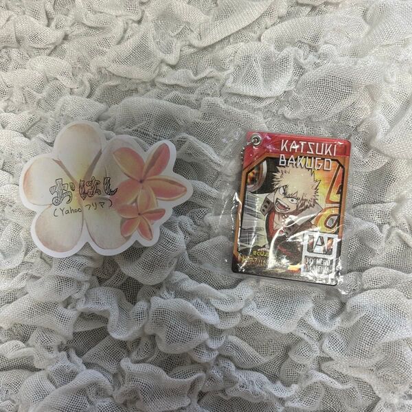 爆豪勝己 ヒーローズバトルラッシュ スライドミラー 僕のヒーローアカデミア ヒロアカ アクリルキーホルダー アクキー