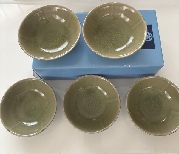 小鉢 和食器 たち吉 5皿セット 焼き物 貫入陶器